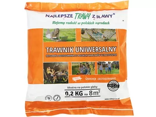 Najlepsze Trawy z Iławy Trawa uniwersalna UNIVERS 0,2 kg - Trawy i trawniki - miniaturka - grafika 1