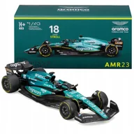 Samochody i pojazdy dla dzieci - BOLID F1 Aston Martin AMR23 2023 Lance Stroll 1:43 BBURAGO 18-38091 - miniaturka - grafika 1