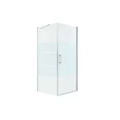 Kabiny prysznicowe - Kabina prysznicowa 90 x 90 cm Remix Sensea - miniaturka - grafika 1
