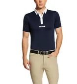 Koszulki jeździeckie - ARIAT Koszulka konkursowa męska TEK SHOW SS20 - navy - miniaturka - grafika 1
