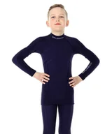Bielizna sportowa męska - Brubeck Bielizna Termoaktywna Junior Wool -140/146 - miniaturka - grafika 1