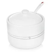 Cukiernice - Cukierniczka Z Łyżeczką Ceramika Serduszka 10Cm 155401 Orion - miniaturka - grafika 1