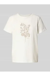 T-shirt o kroju regular fit z czystej bawełny - Tom Tailor - Koszulki i topy damskie - miniaturka - grafika 1