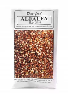 Diet-Food Lucerna 80 g - nasiona - Nasiona na kiełki - miniaturka - grafika 1