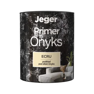 Podkład pod efekt dekoracyjny Primer Onyks écru 1 l Jeger - Grunty do ścian - miniaturka - grafika 1