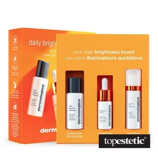 Dermalogica Daily Brightness Boosters Kit ZESTAW Żel nawilżający 15 ml + Serum z witaminą C, 10 ml + Rozświetlający oczyszczający produkt do skóry 30 ml - Zestawy kosmetyków damskich - miniaturka - grafika 1