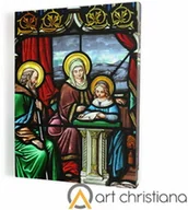 Ikony i obrazy sakralne - Święta Rodzina, obraz religijny na płótnie - miniaturka - grafika 1