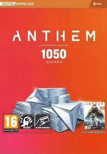Anthem: 1050 Shards - pakiet tektytów PC  Origin - Gry PC Cyfrowe - miniaturka - grafika 1