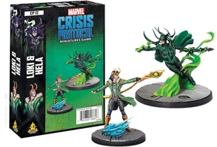 Fantasy Flight Games Marvel Crisis Protocol Loki and Hela 112774 - Gry bitewne - miniaturka - grafika 2
