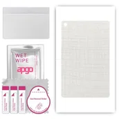 Akcesoria do tabletów i e-booków - folia naklejka skórka strukturalna na TYŁ do Google Pixel Tablet - Tkanina Biała - apgo SKINS - miniaturka - grafika 1