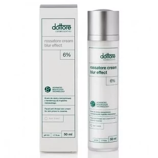 Dottore Rossatore Cream Blur Effect krem do skóry naczyniowej z tendencją do trądzika różowatego 50ml - Kremy do twarzy - miniaturka - grafika 1
