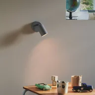 Lampy ścienne - Nordlux Reflektor ścienny Explore z kablem i wtyczką, GU10, niebieski - miniaturka - grafika 1