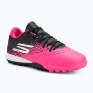 Piłka nożna - Buty piłkarskie dziecięce Skechers Razor Gold 1.5 TF black/pink WYSYŁKA W 24H 30 DNI NA ZWROT - miniaturka - grafika 1