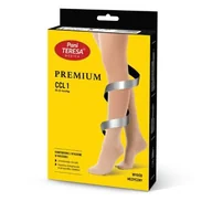 Bielizna lecznicza - PANI TERESA Rajstopy uciskowe ciążowe PREMIUM, rozmiar VI, czarny >> 0zł za wysyłkę przy zakupach od 149 zł << - miniaturka - grafika 1