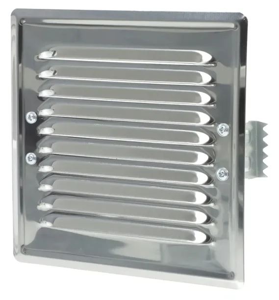Kratka Wentylacyjna Metalowa 14x14 Kominowa +łapki