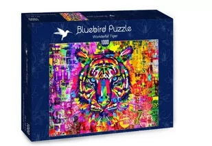Bluebird Puzzle Puzzle 1000 Kolorowy tygrys - Bluebird Puzzle - Puzzle - miniaturka - grafika 2