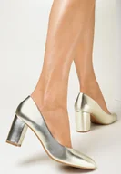 Czółenka - Złote Czółenka na Słupku Romane - miniaturka - grafika 1