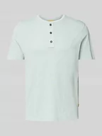 Koszulki męskie - T-shirt z wyhaftowanym logo - miniaturka - grafika 1
