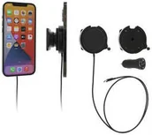 Uchwyty samochodowe do telefonów - Magnetyczny uchwyt indukcyjny do smartfonów wyposażonych w etui/technologię MagSafe/Qi - miniaturka - grafika 1