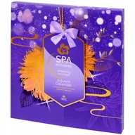 Ozdoby bożonarodzeniowe - KALENDARZ ADWENTOWY Z KOSMETYKAMI SPA 24 LUKSUSOWE KOSMETYKI FIOLETOWY NEW - miniaturka - grafika 1