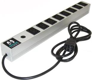 Online USV Systeme 1HE extension lead8-fach 10A - IEC10A8IEC10A-RACK - Baterie do zasilaczy awaryjnych UPS - miniaturka - grafika 1