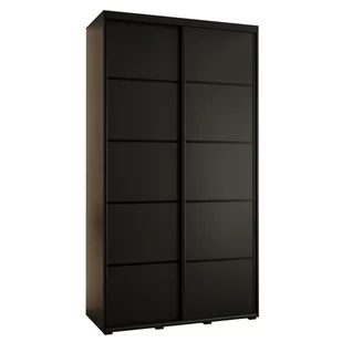 Szafa przesuwna wysoka Davos 4 130 głębokość 45 cm wysokość 235,2 cm - Szafy - miniaturka - grafika 1