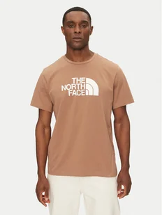 The North Face T-Shirt Easy NF0A8A6C Brązowy Regular Fit - Koszulki męskie - miniaturka - grafika 1