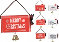 Bombki - Skrzynka pocztowa świąteczna wisząca ozdobna 10,5 cm - miniaturka - grafika 1