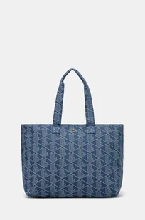 Lacoste torebka bawełniana kolor niebieski NU4994PB - Torebki damskie - miniaturka - grafika 1
