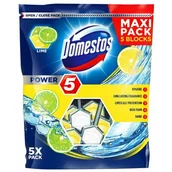 Środki do WC - Domestos Power 5 Koszyk do WC Ocean Maxi Pack 5 x 55 g (86644796) - miniaturka - grafika 1