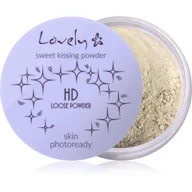 Bronzery i konturowanie twarzy - Lovely Lovely HD Loose Powder Matujący Puder Mineralny Do Twarzy Transparentny 5g - miniaturka - grafika 1