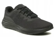 Buty sportowe męskie - Under Armour Buty Męskie Sportowe Charged Impulse 3 czarne 44,5 Eu - miniaturka - grafika 1