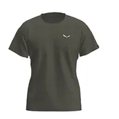 Koszulki męskie - Salewa Puez Melange Dry T-Shirt M, Faded Green Melange, M - miniaturka - grafika 1