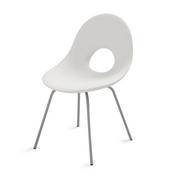 Krzesła - Krzesło Candy białe - Lyxo Design - miniaturka - grafika 1