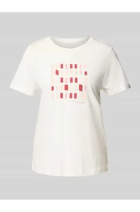 T-shirt o kroju regular fit z czystej bawełny - Tom Tailor - Koszulki i topy damskie - miniaturka - grafika 1