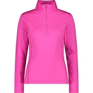 Bluzy damskie - CMP Damska bluza polarowa ze stretchu Performance - 38E1596 - miniaturka - grafika 1