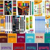 Zeszyty szkolne - BIC WYPRAWKA SZKOLNA DLA KLAS 4 5 6 7 8 + 10 ZESZYTÓW TEMATYCZNYCH INTERDRUK – DUŻY ZESTAW PREMIUM DO SZKOŁY + EBOOK - miniaturka - grafika 1