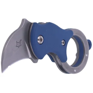 Nóż składany FOX Karambit Mini-KA FRN Blue, Bead Blasted (FX-535 BL) - Noże - miniaturka - grafika 2