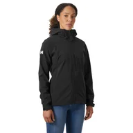 Kurtki damskie - Damska kurtka softshellowa Helly Hansen Paramount Hooded Softshell Jacket Women black - S - miniaturka - grafika 1
