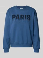 Bluzy damskie - Bluza o kroju regular fit z mieszanki bawełny - miniaturka - grafika 1