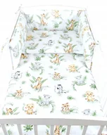 Pościel dla dzieci - BabyLux Pościel Do Łóżeczka 140x70 Dziecięca Niemowlęca 135X100 cm 6EL N124 - miniaturka - grafika 1