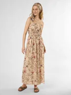 Sukienki - Max Mara Weekend Sukienka damska - Libano Kobiety Sztuczne włókno beżowy|wielokolorowy wzorzysty, S - miniaturka - grafika 1