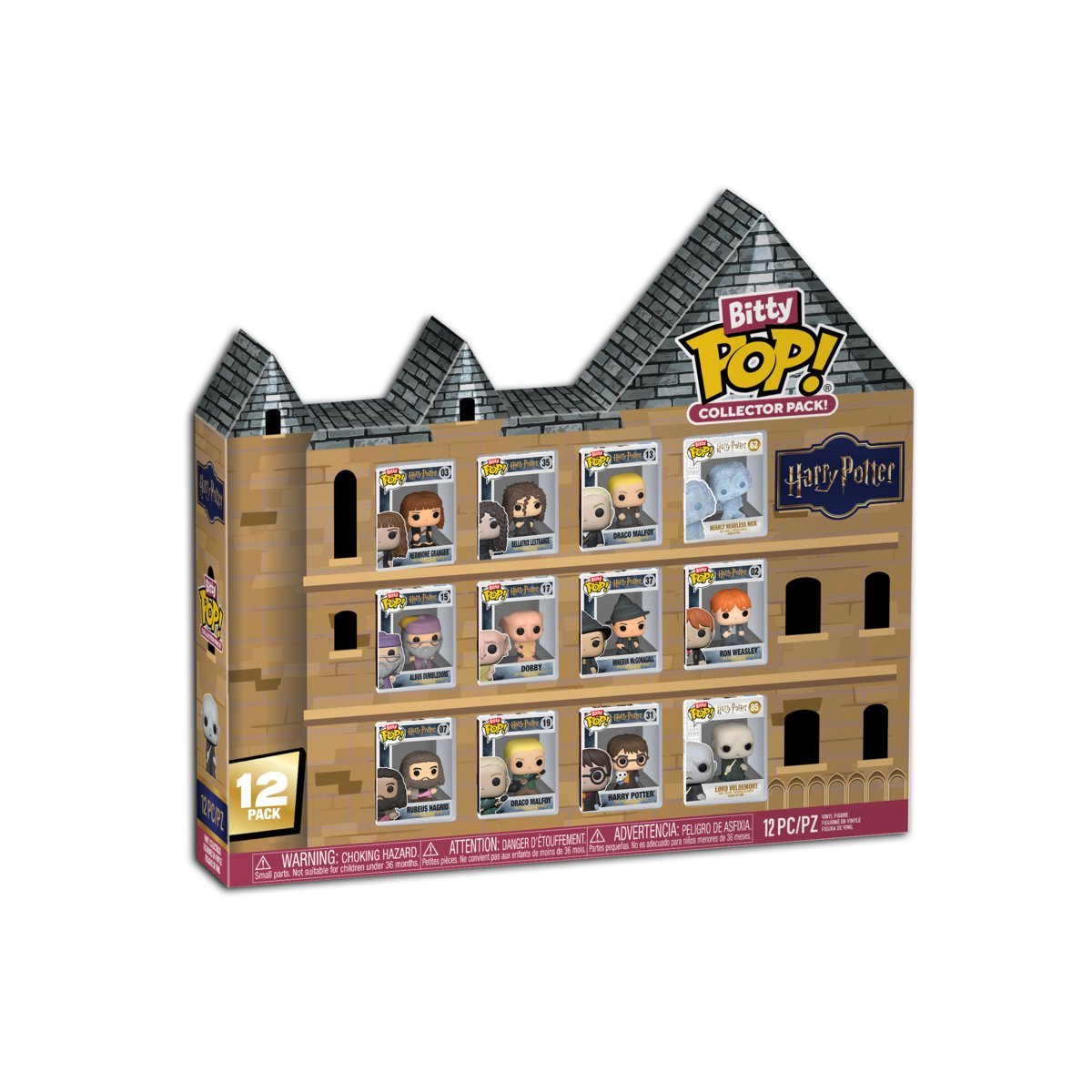 Funko, Funko Bitty POP! Multi-pack, FANTASTYKA, Figurka Kolekcjonerska,Harry Potter, 1 sztuka
