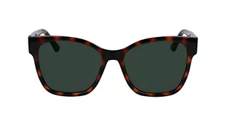 Okulary przeciwsłoneczne - KARL LAGERFELD Damskie okulary przeciwsłoneczne KL6087S, żółw, jeden rozmiar, Żółw, Rozmiar uniwersalny - grafika 1