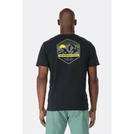 Koszulki męskie - Męska koszulka Rab Stance Mountain Peak Tee beluga  - L - miniaturka - grafika 1