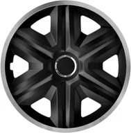 Kołpaki samochodowe - Kołpak 15" FAST LUX silver 1szt - miniaturka - grafika 1