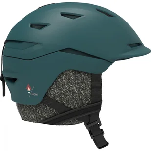 Salomon Sight W, kask narciarski, ciemnozielony - Kaski narciarskie - miniaturka - grafika 1