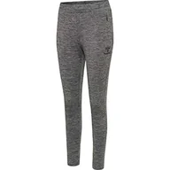 Spodnie męskie - Hummel Hummel Męskie spodnie Hmlselby Tapered Pants ciemnoszary melanż M 5700495971568 - miniaturka - grafika 1