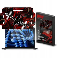 Filtry prywatyzujące - Folia matowa GrizzGlass MatteScreen Easy do Apple MacBook Air 15" M4 2025 - miniaturka - grafika 1