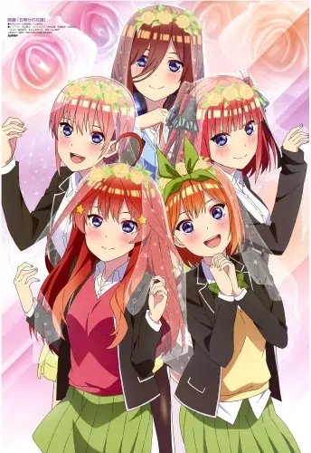 Plakat 5-Toubun no Hanayome GTNH_100 A2 (custom)